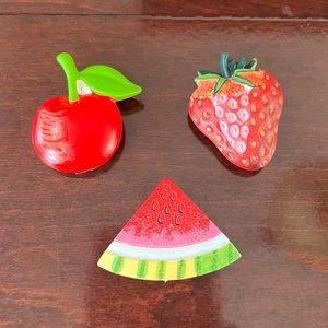Quacker Factory Button Covers - Summer Fruit b